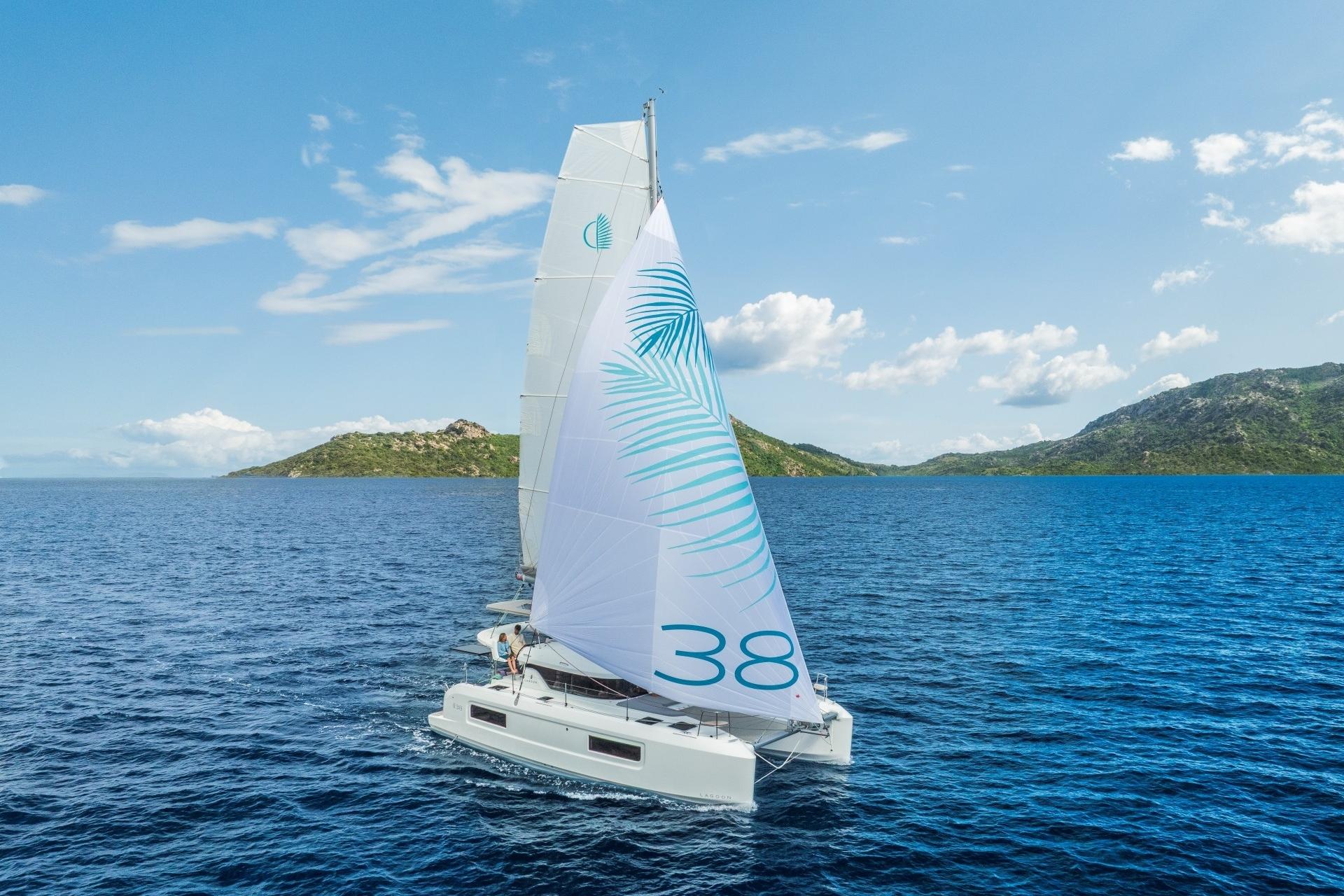 Lagoon 38 catamaran sailing in Sicily - 2026 flotilla charter