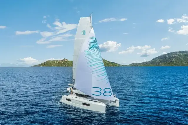 Lagoon 38 sailing in Sicily
